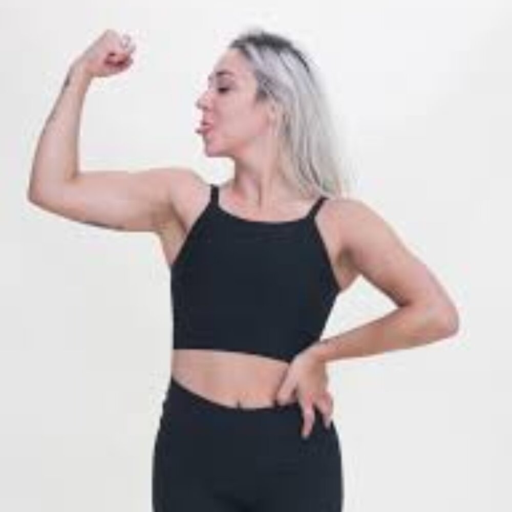 Fusion Threads Collective Blake Bralette Black L